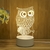 Lâmpada 3D Acrílico Note Board USB LED Night Light Calendário Nightlights Dec - loja online
