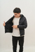 Imagen de ART 4817 Campera Puffer Hombre con Piel