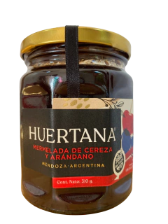 Mermelada de cereza y arandanos