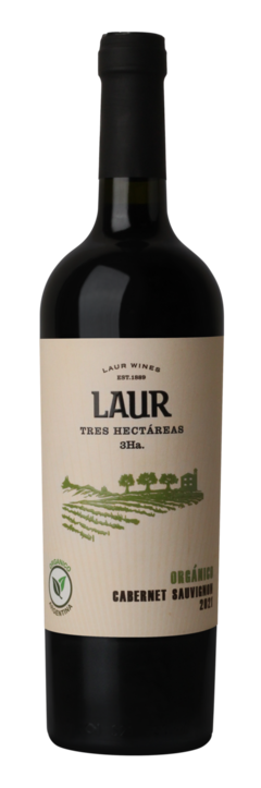 Vino Laur Tres Hectáreas Cabernet Sauvignon orgánico