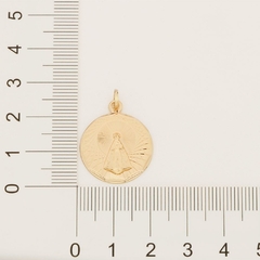 Medalha nossa senhora aparecida folheada a ouro na internet