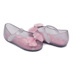 SAPATO FEM PIMPOLHO COLORE PRATA/GLITTER