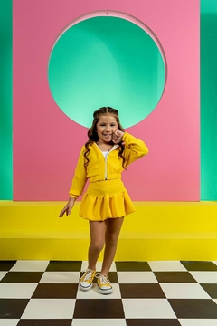 CONJUNTO MAVIE BALONÊ AMARELO (ALEGRIA)