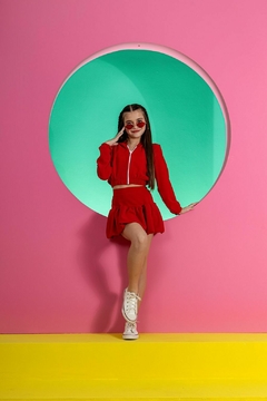 CONJUNTO MAVIE BALONÊ VERMELHO (RAIVA) na internet
