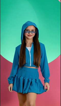 CONJUNTO MAVIE BALONÊ AZUL (TRISTEZA) - comprar online