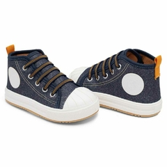 TENIS CANO ALTO FASE 3 JEANS MASCULINO