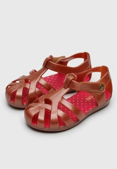 SANDALIA FEM PIMPOLHO COLORE COBRE