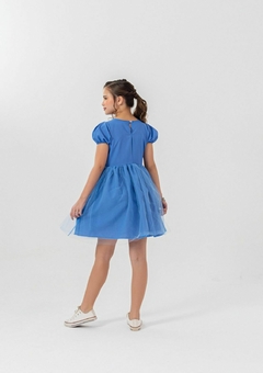 FANTASIA INFANTIL STITCH AZUL - loja online