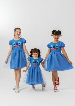 FANTASIA INFANTIL STITCH AZUL - comprar online