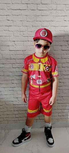 FANTASIA BOMBEIRO INFANTIL - comprar online