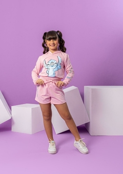 CONJUNTO INFANTIL MOLETINHO MAITE STITCH - Formiguinha Kids Moda Infantil