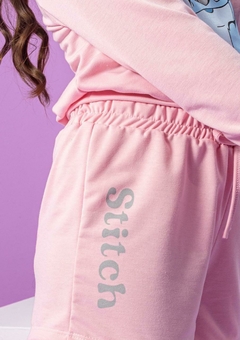 CONJUNTO INFANTIL MOLETINHO MAITE STITCH - loja online