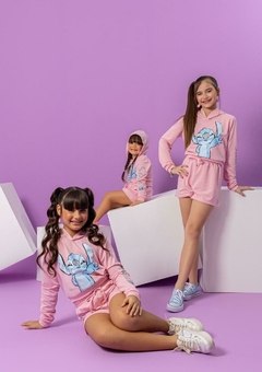 CONJUNTO INFANTIL MOLETINHO MAITE STITCH - comprar online