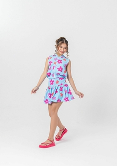 CONJUNTO INFANTIL NATALIA BALONE FLOR - comprar online