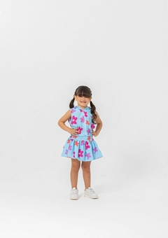 CONJUNTO INFANTIL NATALIA BALONE FLOR na internet