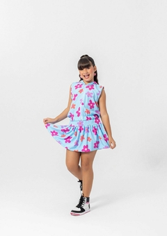 CONJUNTO INFANTIL NATALIA BALONE FLOR na internet