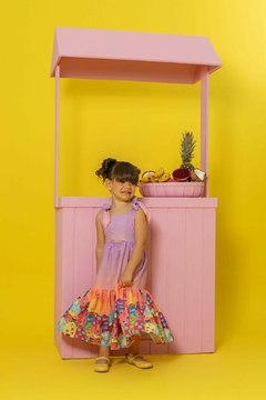 VESTIDO INFANTIL VICTORIA CASINHA - Formiguinha Kids Moda Infantil