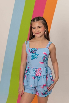 Imagem do CONJUNTO SOPHIA STITCH AZUL