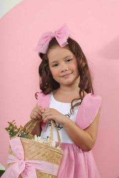 Imagem do VESTIDO INFANTIL MENINA DE PASCOA TULLE