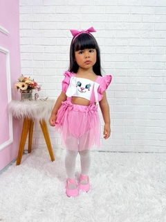 ROMPER MENINA PÁSCOA INFANTIL BODY TULLR GLITTER - Formiguinha Kids Moda Infantil
