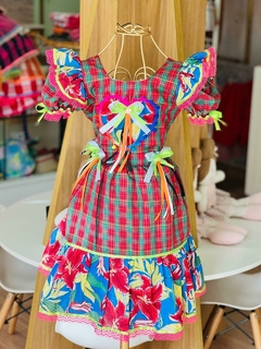 Imagem do VESTIDO JUNINO DIVERSOS INFANTIL