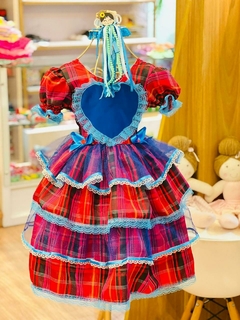 VESTIDO JUNINO DIVERSOS INFANTIL - loja online