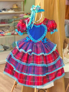 VESTIDO JUNINO DIVERSOS INFANTIL - comprar online
