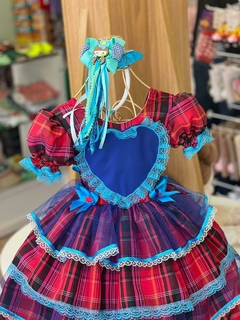 VESTIDO JUNINO DIVERSOS INFANTIL na internet
