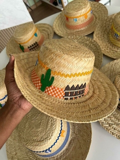 CHAPÉU DE PALHA JUNINO - comprar online