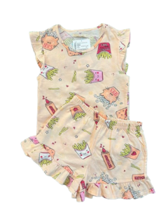 PIJAMA M/C BATATA FRITA FEM - comprar online
