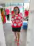 Sweater con corazones medianos