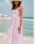 maxi vestido cuadros