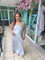 vestido satin