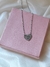 Colar escrita I LOVE YOU