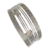 Bracelete Quinze Fios Trabalhado em Fios metálicos Lisos