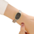 Relógio de Pulso Quartzo Oval com Pulseira de Malha em Aço Inoxidável - comprar online
