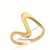 Anel Onda Minimalista - comprar online