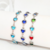 Pulseira zircônias Corações