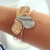Bracelete Meia Flor Vazado na internet