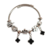 Pulseira Ajustável Montada com Berloques Cravejado - comprar online