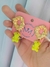 Brinco Ursinho Teddy verde neon - comprar online