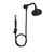 KIT CHUVEIRO DE PAREDE REDONDO C/ DESVIADOR UNIVERSAL ACQUA PLUS - comprar online