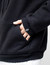 Moletom Canguru Logo Preto Com Azul - comprar online