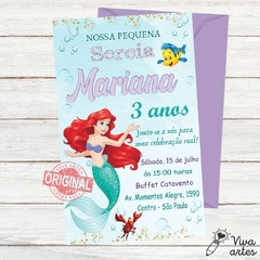 Convite Digital Ariel