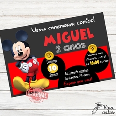 Convite Digital Mickey