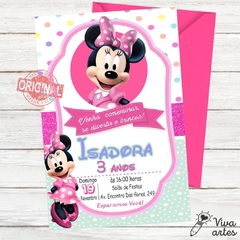 Convite Digital Minnie