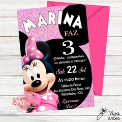Convite Digital Minnie