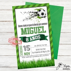 Convite Digital Futebol
