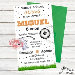 Convite Digital Futebol
