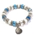 Pulseira de Iemanjá Concha com Cristais